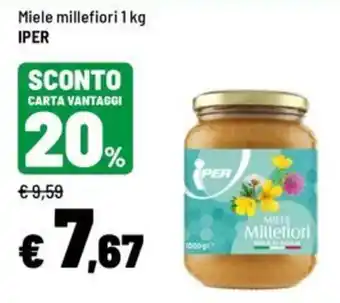 Iper La Grande Miele millefiori Iper offerta