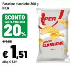 Iper La Grande Patatine classiche Iper offerta