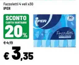 Iper La Grande Fazzoletti Iper offerta