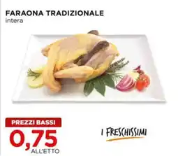 Alì Supermercati Faraona tradizionale intera offerta