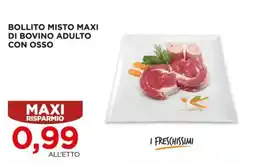 Alì Supermercati Bollito misto maxi di bovino adulto con osso offerta