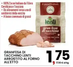 Interspar Granfesa di tacchino Lenti offerta