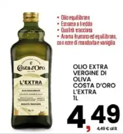 Interspar Olio extra vergine di oliva Costa d'Oro L'Extra offerta