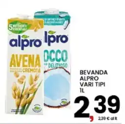 Interspar Bevanda Alpro vari tipi offerta