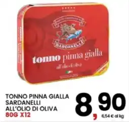 Interspar Tonno pinna gialla Sardanelli all’olio di oliva offerta