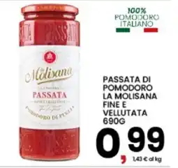 Interspar Passata di pomodoro La Molisana fine e vellutata offerta