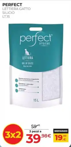 Arcaplanet Perfect lettiera gatto silicio offerta