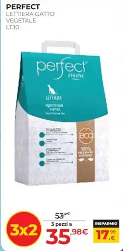 Arcaplanet Perfect lettiera gatto vegetale offerta