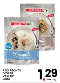 Interspar Riso pronto Despar vari tipi offerta