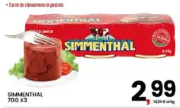 Interspar Carne da allevamento al pascolo Simmenthal offerta