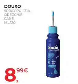 Arcaplanet Douxo spray pulizia orecchie cane offerta