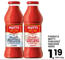Interspar Passata Mutti Pugliese/Emiliana offerta