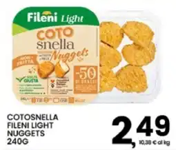 Interspar Coto snella nuggets Fileni Light offerta