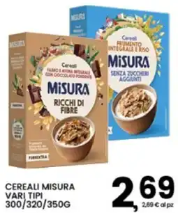 Interspar Cereali Misura offerta