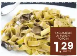 Interspar Tagliatelle ai funghi porcini offerta