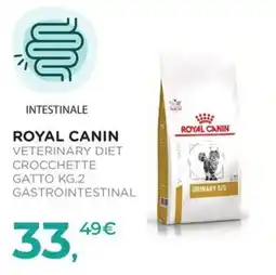 Arcaplanet Royal Canin Veterinary Diet Crocchette Gatto Kg.2 Gastrointestinale offerta