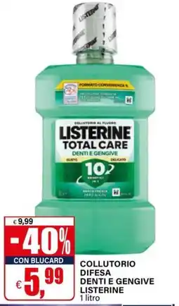 Il Gigante Collutorio difesa denti e gengive Listerine offerta