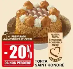 Il Gigante Torta Saint Honoré offerta