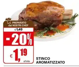 Il Gigante Stinco aromatizzato offerta