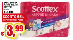 Il Gigante Carta cucina amore di casa scottex offerta