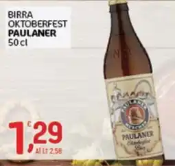 Crai Birra Oktoberfest Paulaner offerta