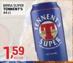 Crai Birra super Tennent's offerta