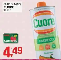 Crai Olio di mais Cuore offerta