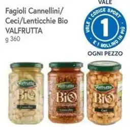 Famila Fagioli Cancellini/Ceci/Lenticchie Bio Valfrutta offerta