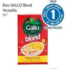 Famila Riso Gallo Blond Versatile offerta