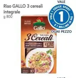 Famila Riso GALLO 3 cereali integrale offerta
