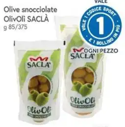 Famila Olive snocciolate OlivOli SACLA offerta