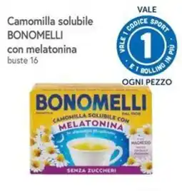 Famila Camomilla solubile Bonomelli con melatonina offerta
