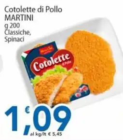 Sidis Cotolette di Pollo MARTINI offerta