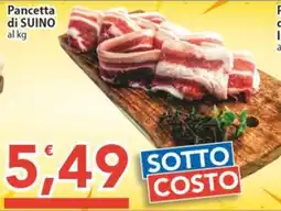 Sidis Pancetta di SUINO offerta