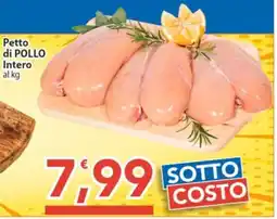 Sidis Petto di pollo intero offerta