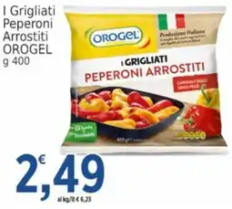 Market Ingross I Grigliati Peperoni Arrostiti OROGEL offerta