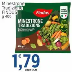 Market Ingross Minestrone Tradizione Findus offerta