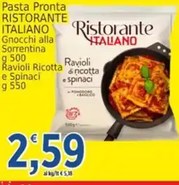Market Ingross Ravioli di ricotta e spinaci offerta