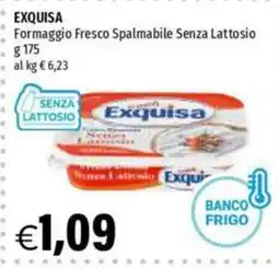 Hurrà Formaggio Fresco Spalmabile Senza Lattosio Exquisa offerta