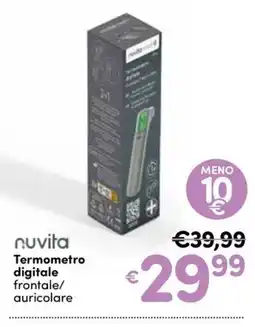 B di Bimbi nuvita Termometro digitale frontale/auricolare offerta