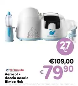 B di Bimbi Aerosol + doccia nasale Bimbo Neb offerta