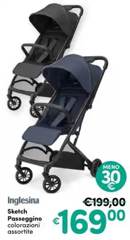 B di Bimbi Inglesina Sketch Passeggino offerta