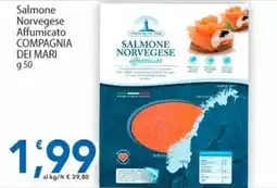 Sidis Salmone Norvegese Affumicato Compagnia dei Mari offerta