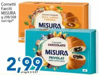 Cornetti Farciti Misura