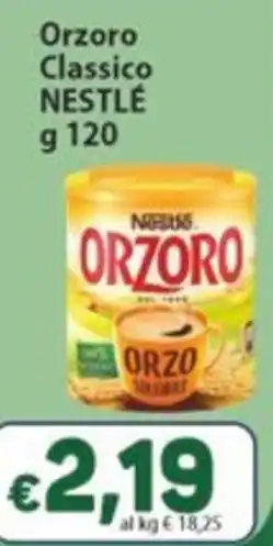Sidis Orzoro Classico Nestlé offerta