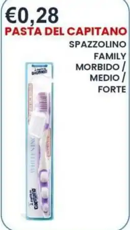 Caramico Spazzolino Family Pasta del Capitano offerta