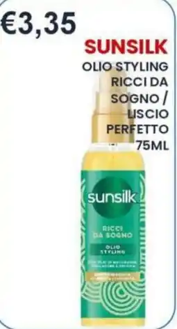 Caramico Sunsilk olio styling ricci da sogno offerta