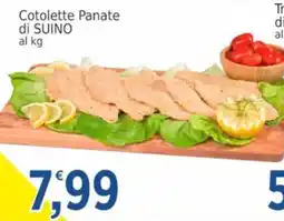 Market Ingross Cotolette Panate di SUINO offerta