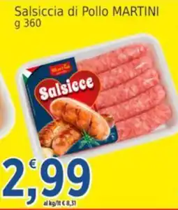 Market Ingross Salsiccia di Pollo MARTINI offerta