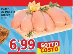 Market Ingross Petto di pollo intero offerta